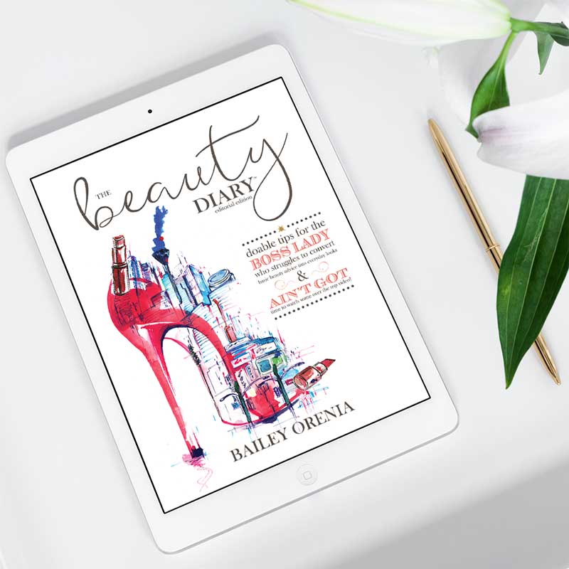 The Beauty Diary Ebook Cover Image